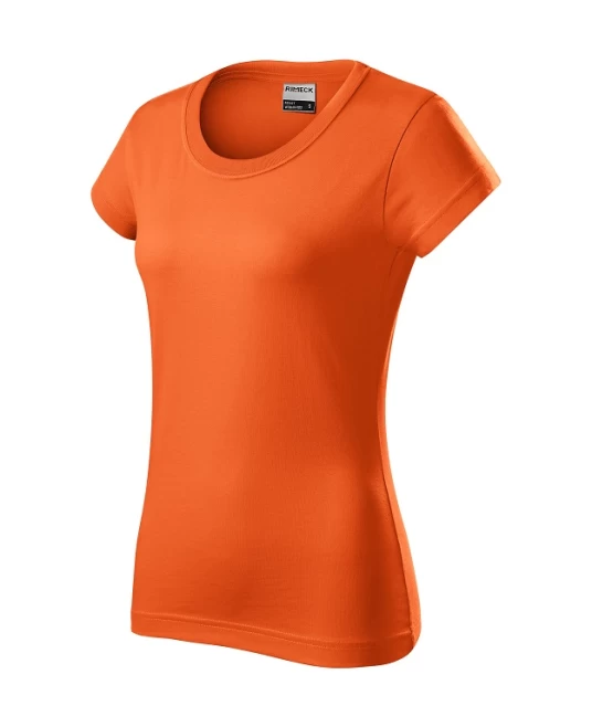 Tricou maneca scurta femei 160g/m2 din bumbac R02 Resist, Portocaliu Tricou maneca scurta femei 160g/m2 din bumbac R02 Resist, Portocaliu