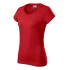 Tricou maneca scurta femei 160g/m2 din bumbac R02 Resist, Rosu