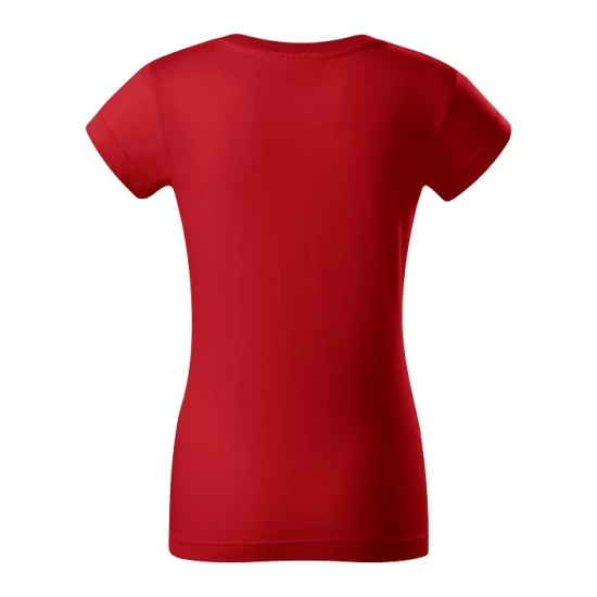 Tricou maneca scurta femei 160g/m2 din bumbac R02 Resist, Rosu Tricou maneca scurta femei 160g/m2 din bumbac R02 Resist, Rosu
