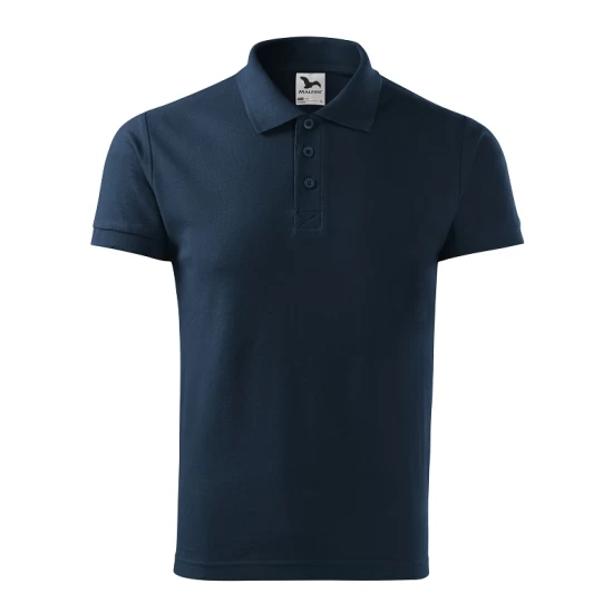 Tricou polo bumbac 170g/m2, Malfini Cotton 212 Bleumarin Tricou polo bumbac 170g/m2, Malfini Cotton 212 Bleumarin