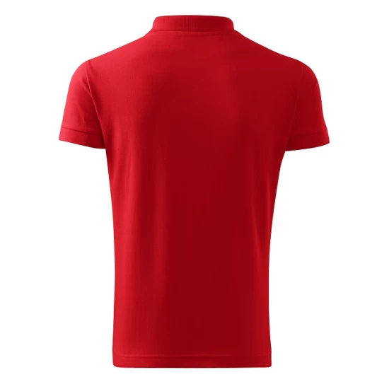 Tricou polo bumbac 170g/m2, Malfini Cotton 212 Rosu Tricou polo bumbac 170g/m2, Malfini Cotton 212 Rosu