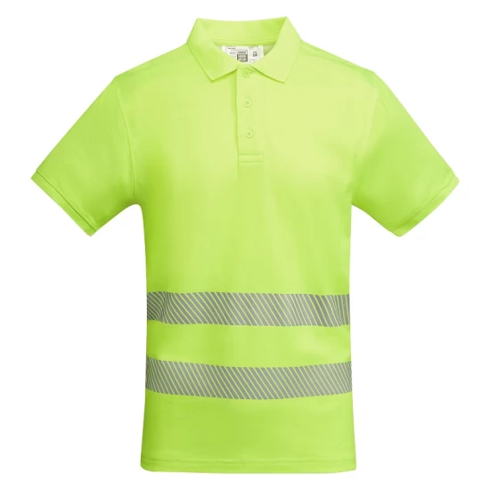 Tricou polo Hi-Vis bicolor, 55% bumbac, 170 g/mp, Galben Tricou polo Hi-Vis bicolor, 55% bumbac, 170 g/mp, Galben