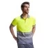 Tricou polo Hi-Vis bicolor, 55% bumbac, 170 g/mp, Galben-Gri