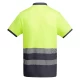Tricou polo Hi-Vis bicolor, 55% bumbac, 170 g/mp, Galben-Gri Tricou polo Hi-Vis bicolor, 55% bumbac, 170 g/mp, Galben-Gri