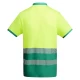 Tricou polo Hi-Vis bicolor, 55% bumbac, 170 g/mp, Galben-Verde Tricou polo Hi-Vis bicolor, 55% bumbac, 170 g/mp, Galben-Verde