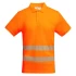 Tricou polo Hi-Vis bicolor, 55% bumbac, 170 g/mp, Portocaliu