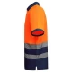 Tricou polo Hi-Vis bicolor, 55% bumbac, 170 g/mp, Portocaliu-Bleumarin Tricou polo Hi-Vis bicolor, 55% bumbac, 170 g/mp, Portocaliu-Bleumarin