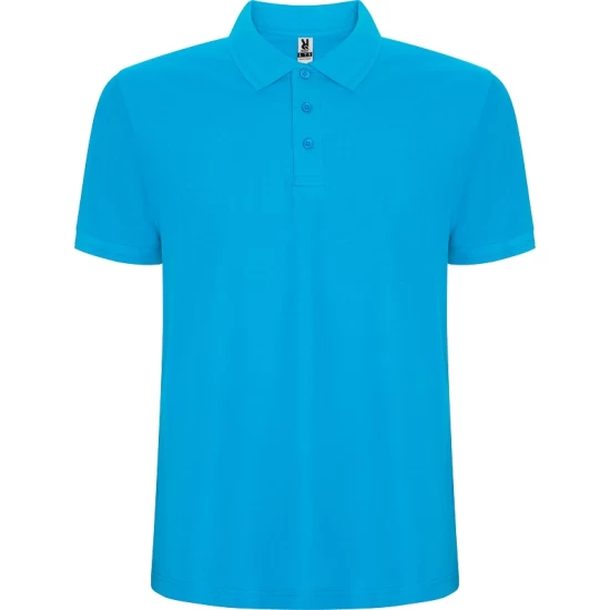 Tricou polo pique maneca scurta, calitate premium, albastru turcoaz Tricou polo pique maneca scurta, calitate premium, albastru turcoaz