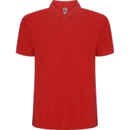 Tricou polo pique maneca scurta, calitate premium, rosu