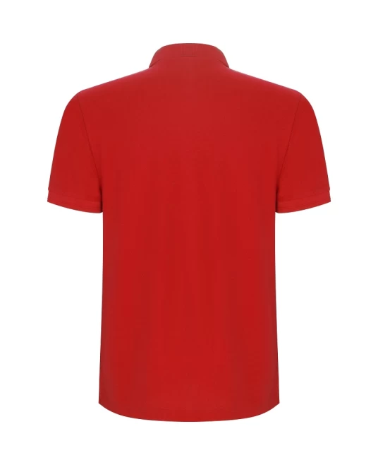 Tricou polo pique maneca scurta, calitate premium, rosu