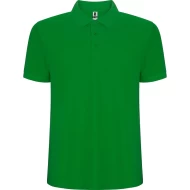 Tricou polo pique maneca scurta, calitate premium, verde iarba
