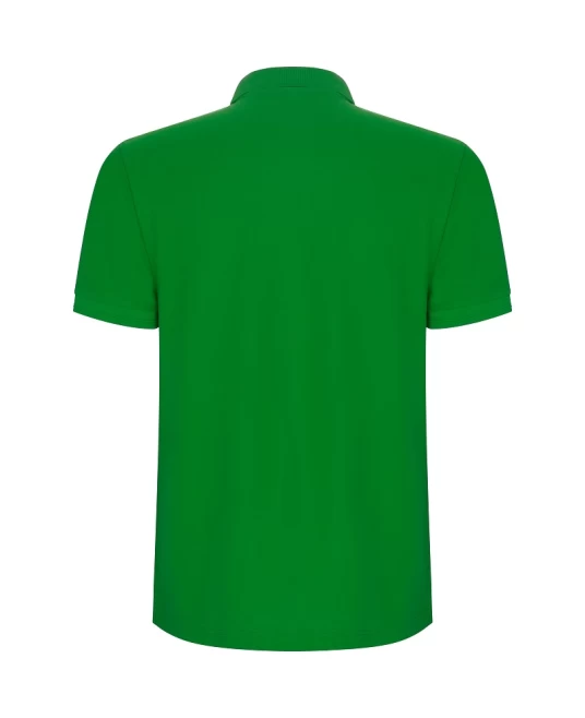 Tricou polo pique maneca scurta, calitate premium, verde iarba