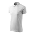 Tricou polo barbati, bumbac 180g/m2, Malfini Single J. 202, Alb