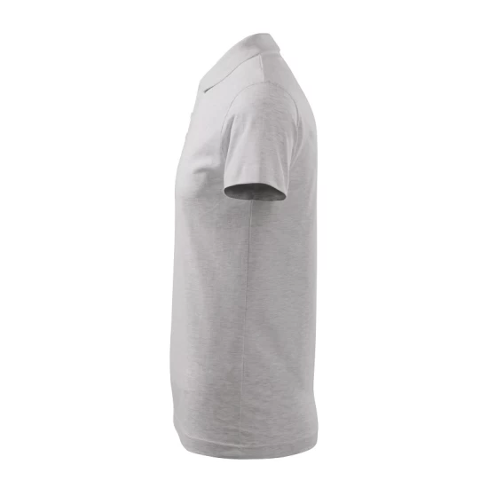 Tricou polo barbati, bumbac 180g/m2, Malfini Single J. 202, Gri deschis Tricou polo barbati, bumbac 180g/m2, Malfini Single J. 202, Gri deschis
