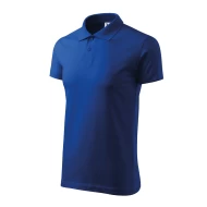Tricou polo barbati, bumbac 180g/m2, Malfini Single J. 202, Albastru regal Tricou polo barbati, bumbac 180g/m2, Malfini Single J. 202, Albastru regal