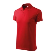 Tricou polo barbati, bumbac 180g/m2, Malfini Single J. 202, Rosu Tricou polo barbati, bumbac 180g/m2, Malfini Single J. 202, Rosu