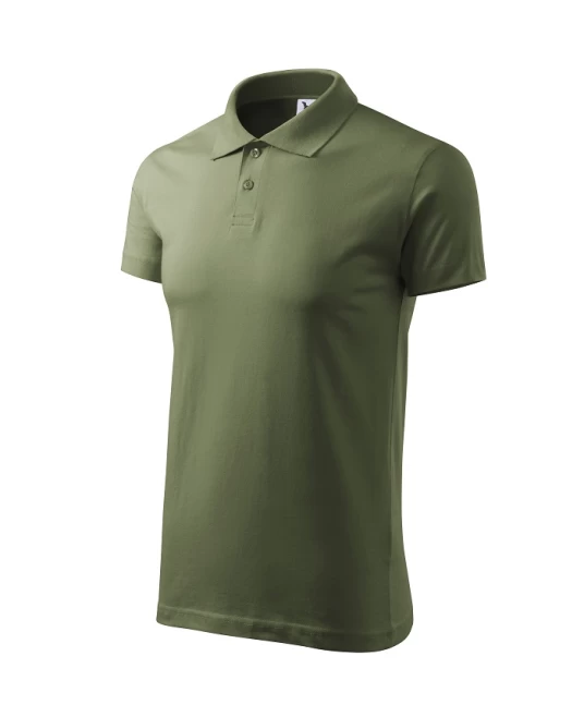 Tricou polo barbati, bumbac 180g/m2, Malfini Single J. 202, Khaki Tricou polo barbati, bumbac 180g/m2, Malfini Single J. 202, Khaki