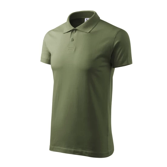 Tricou polo barbati, bumbac 180g/m2, Malfini Single J. 202, Khaki Tricou polo barbati, bumbac 180g/m2, Malfini Single J. 202, Khaki