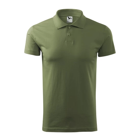 Tricou polo barbati, bumbac 180g/m2, Malfini Single J. 202, Khaki Tricou polo barbati, bumbac 180g/m2, Malfini Single J. 202, Khaki