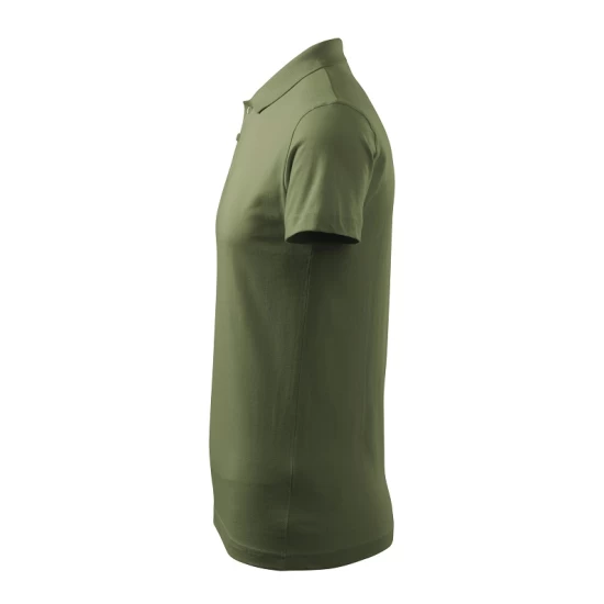 Tricou polo barbati, bumbac 180g/m2, Malfini Single J. 202, Khaki Tricou polo barbati, bumbac 180g/m2, Malfini Single J. 202, Khaki