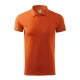 Tricou polo barbati, bumbac 180g/m2, Malfini Single J. 202, Portocaliu Tricou polo barbati, bumbac 180g/m2, Malfini Single J. 202, Portocaliu