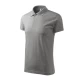 Tricou polo barbati, bumbac 180g/m2, Malfini Single J. 202, Gri inchis Tricou polo barbati, bumbac 180g/m2, Malfini Single J. 202, Gri inchis
