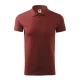 Tricou polo barbati, bumbac 180g/m2, Malfini Single J. 202, Rosu bordo Tricou polo barbati, bumbac 180g/m2, Malfini Single J. 202, Rosu bordo