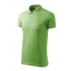 Tricou polo barbati, bumbac 180g/m2, Malfini Single J. 202, Verde iarba Tricou polo barbati, bumbac 180g/m2, Malfini Single J. 202, Verde iarba