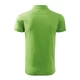 Tricou polo barbati, bumbac 180g/m2, Malfini Single J. 202, Verde iarba Tricou polo barbati, bumbac 180g/m2, Malfini Single J. 202, Verde iarba