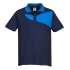 Tricou polo corporate PW2, 144g/m2, Bleumarin/Albastru