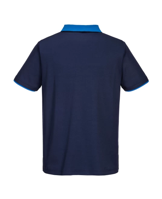 Tricou polo corporate PW2, 144g/m2, Bleumarin/Albastru