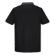 Tricou polo corporate PW2, 144g/m2, Negru/Gri Tricou polo corporate PW2, 144g/m2, Negru/Gri