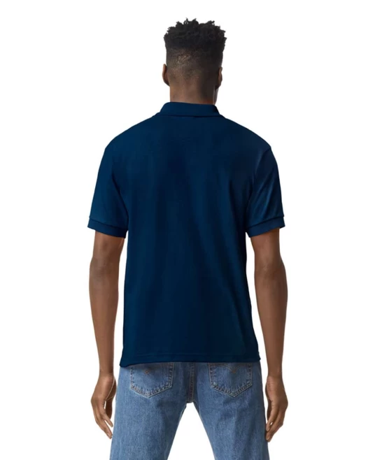 Tricou polo dryblend Gildan, 203g/m2, Bleumarin Tricou polo dryblend Gildan, 203g/m2, Bleumarin