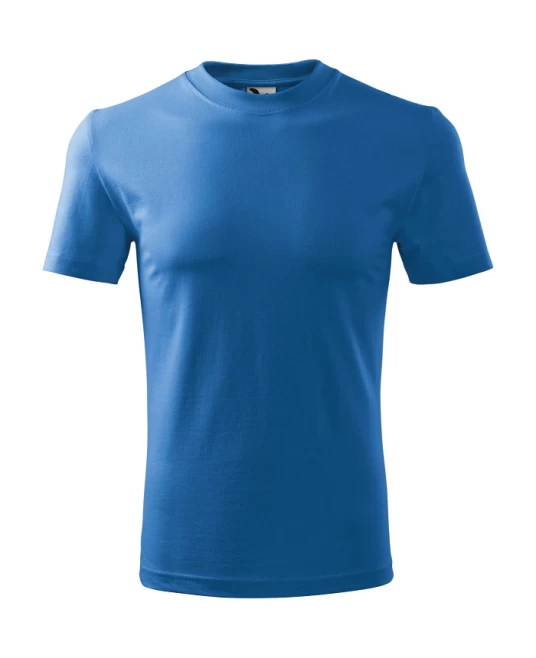 Tricou unisex bumbac 200g Malfini Heavy 110 Albastru azuriu Tricou unisex bumbac 200g Malfini Heavy 110 Albastru azuriu