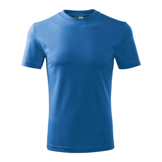 Tricou unisex bumbac 200g Malfini Heavy 110 Albastru azuriu