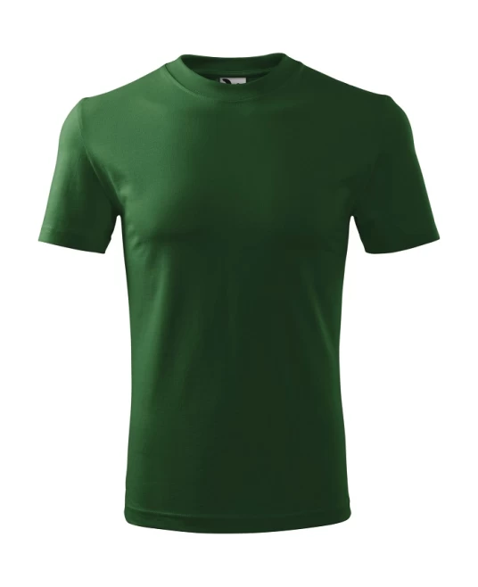 Tricou unisex bumbac 200g Malfini Heavy 110 Verde sticla