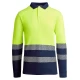 Tricou polo Hi-Vis maneca lunga, continut ridicat din bumbac, 170 g/mp, Galben/Bleumarin Tricou polo Hi-Vis maneca lunga, continut ridicat din bumbac, 170 g/mp, Galben/Bleumarin