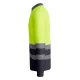 Tricou polo Hi-Vis maneca lunga, continut ridicat din bumbac, 170 g/mp, Galben/Gri Tricou polo Hi-Vis maneca lunga, continut ridicat din bumbac, 170 g/mp, Galben/Gri