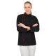 Tunica bucatar unisex, 200g/m2, negru cu rosu Tunica bucatar unisex, 200g/m2, negru cu rosu