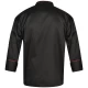 Tunica bucatar unisex, 200g/m2, negru cu rosu Tunica bucatar unisex, 200g/m2, negru cu rosu