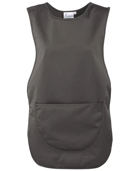 Tunica de lucru cu buzunar din tercot, gri inchis Tunica de lucru cu buzunar din tercot, gri inchis