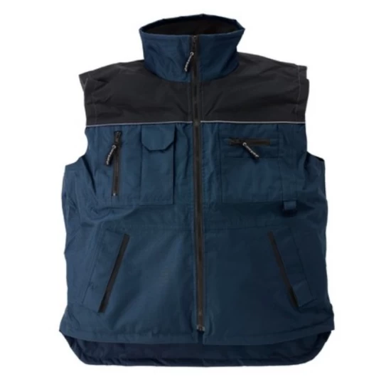 Vesta de lucru ripstop, bleumarin