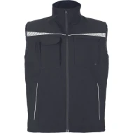 Vesta vatuita Emerton, accesorii reflectorizante, negru