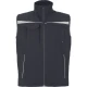 Vesta vatuita Emerton, accesorii reflectorizante, negru Vesta vatuita Emerton, accesorii reflectorizante, negru