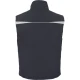 Vesta vatuita Emerton, accesorii reflectorizante, negru Vesta vatuita Emerton, accesorii reflectorizante, negru