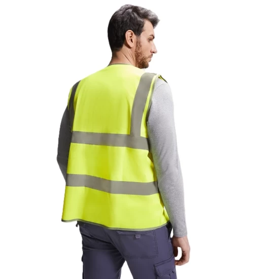 Vesta HiVis cu fermoar, portocaliu Vesta HiVis cu fermoar, portocaliu