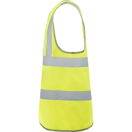 Vesta HiVis cu fermoar, galben Vesta HiVis cu fermoar, galben