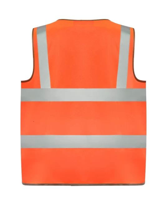 Vesta HiVis cu fermoar, portocaliu Vesta HiVis cu fermoar, portocaliu