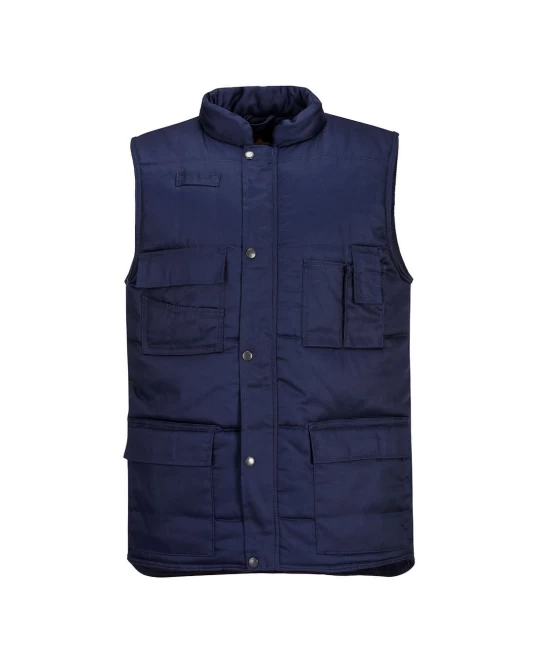 Vesta vatuita tercot bleumarin cu 8 buzunare Vesta vatuita tercot bleumarin cu 8 buzunare