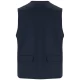Vesta de lucru cu buzunare multifunctionale, Bleumarin